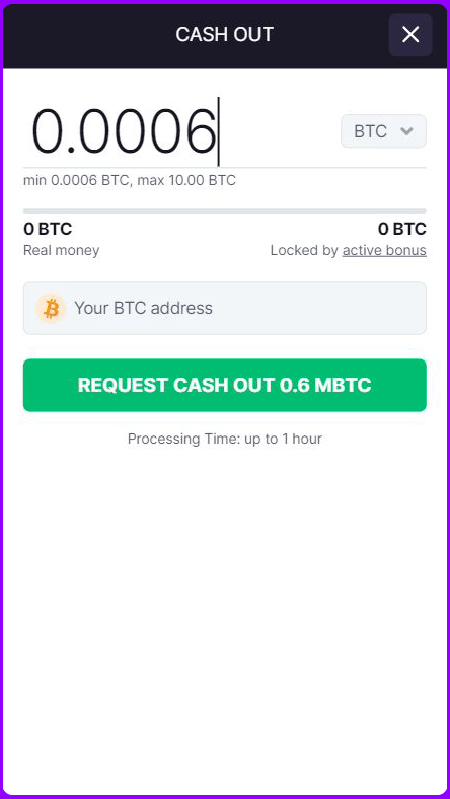 Cashout