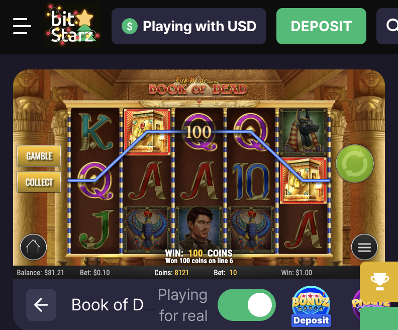 Book of Dead slot by Play’n GO