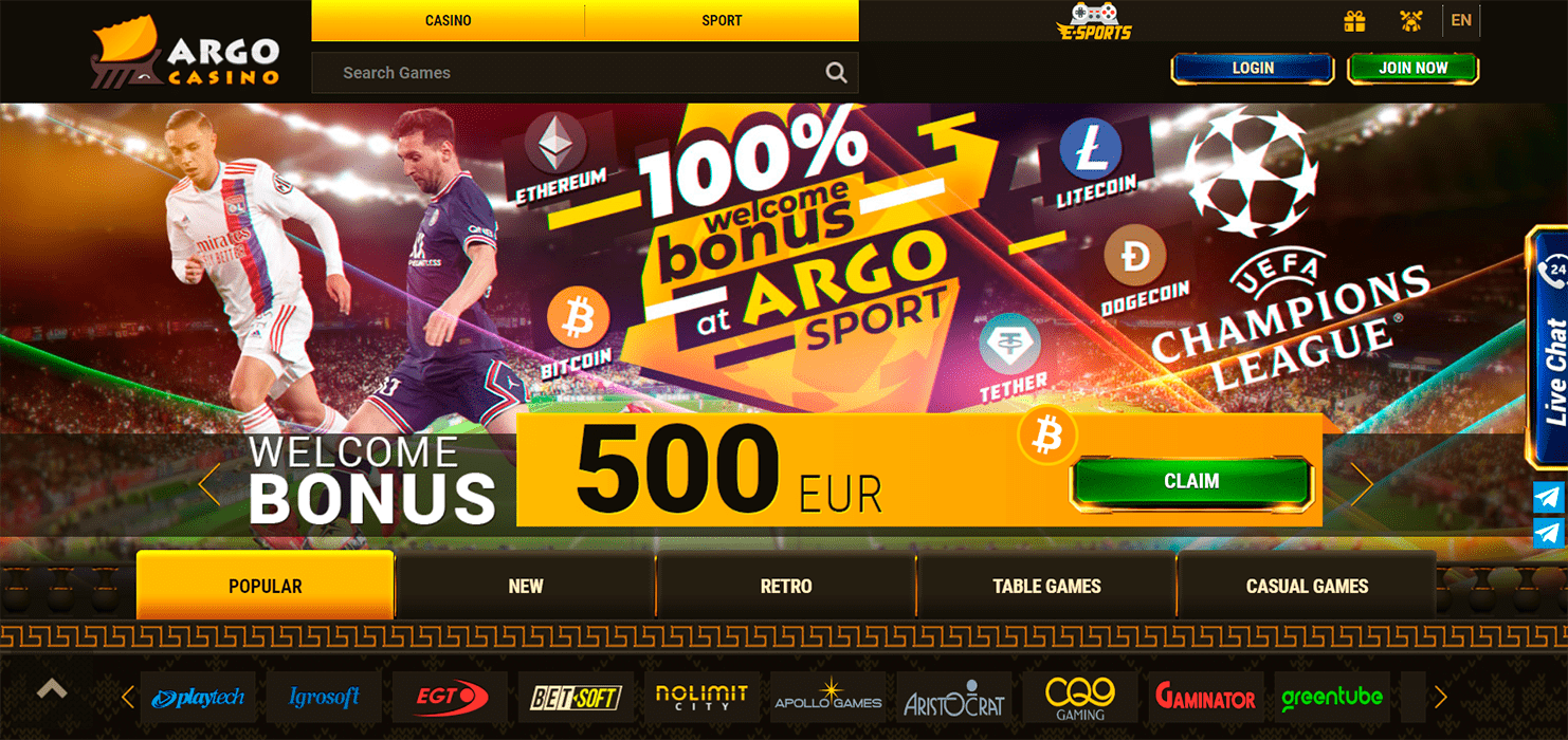 Blacklisted Casino - Argo