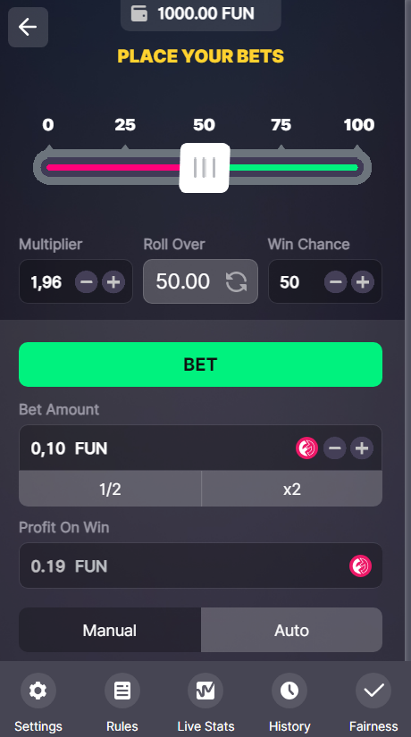 bitstarz dice