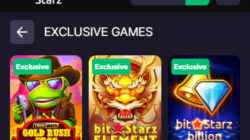 BitStarz Exclusive Games Screenshot