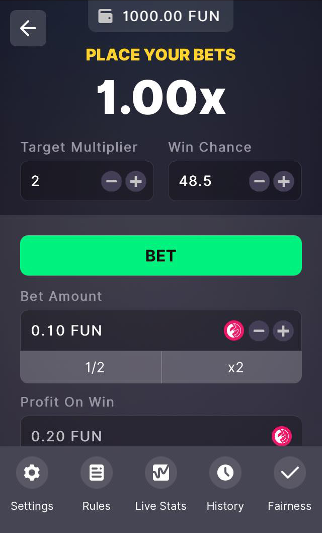 bitstarz's limbo game