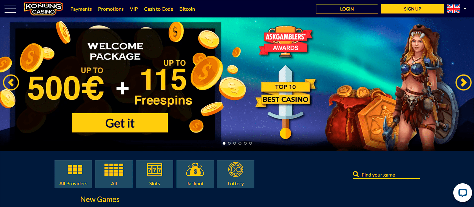 Blacklisted Casino - Konung