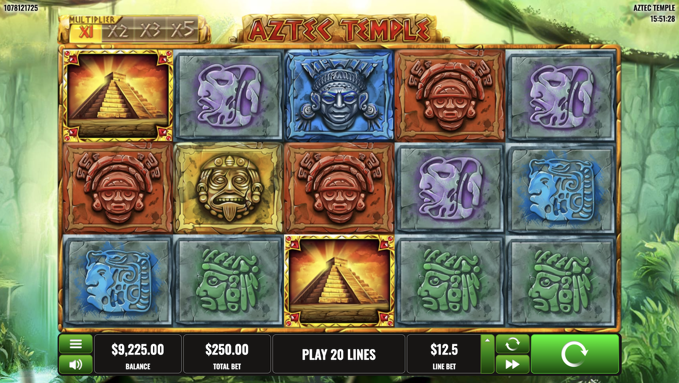 aztec temple online slot