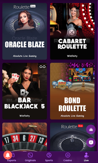 trust dice live games