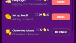TrustDice Daily Tasks Screenshot