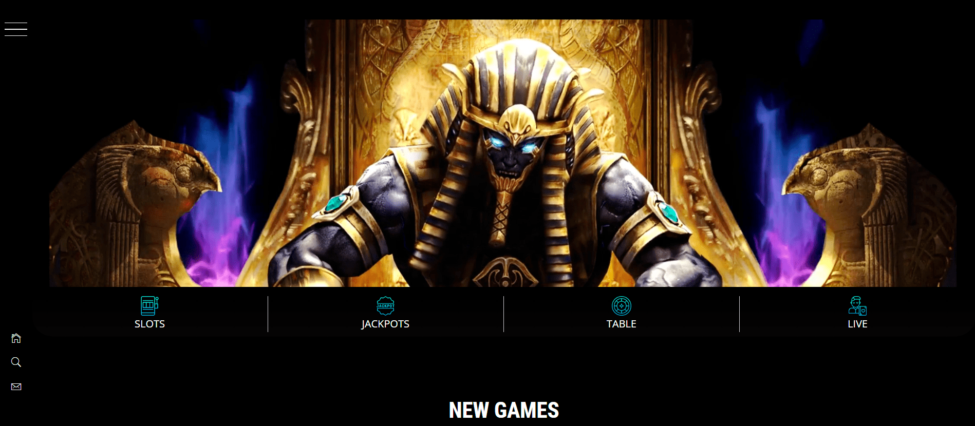 Blacklisted Casino - Wild Pharaoh